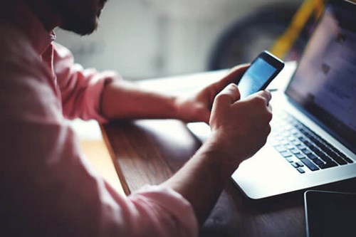 texting and typing 